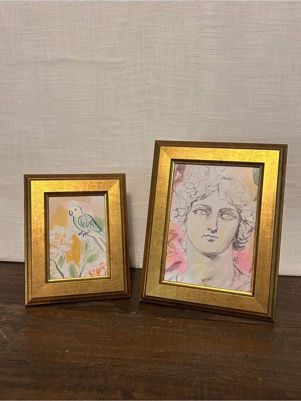 Gold Framed Gallery Wall Set